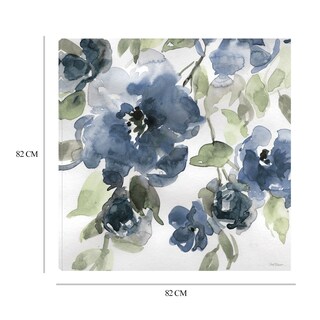 Foto 6 | Cuadro Decorativo - Flores Azules I Indigo - Carol Robinson - Arte Floral - Impresión En Lienzo - Fine Art Tj