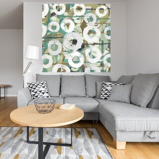 Foto 4 | Cuadro Decorativo - Esferas Blancas I - Dan Meneely - Arte Abstracto - Impresión En Lienzo - Fine Art Tj