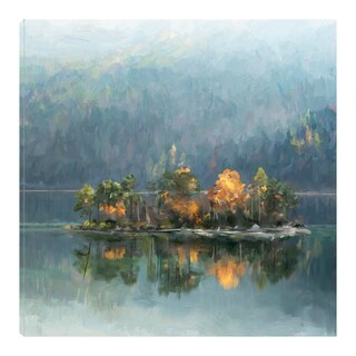 Foto 1 | Cuadro Decorativo - Escape Del Lago - Studio Arts - Arte Paisaje - Impresión En Lienzo - Fine Art Tj