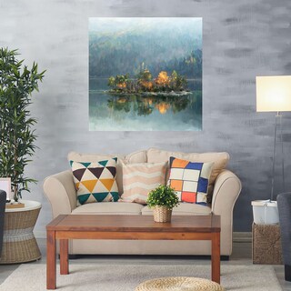 Foto 2 | Cuadro Decorativo - Escape Del Lago - Studio Arts - Arte Paisaje - Impresión En Lienzo - Fine Art Tj