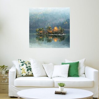 Foto 3 | Cuadro Decorativo - Escape Del Lago - Studio Arts - Arte Paisaje - Impresión En Lienzo - Fine Art Tj