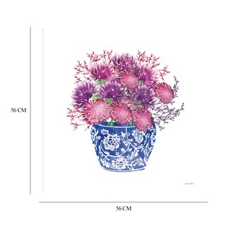 Foto 6 | Cuadro Decorativo - Estilo Chinoiserie Iv - Mercedes Lopez Charro - Arte Floral - Impresión En Lienzo - Fine Art Tj