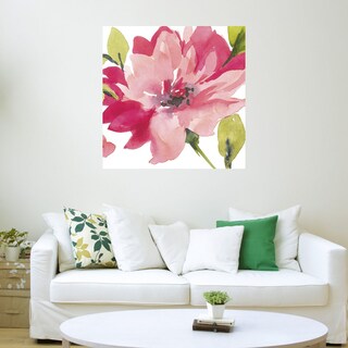 Foto 3 | Cuadro Decorativo - Flor Carmesí Ii - Sandra Jacobs - Arte Floral - Impresión En Lienzo - Fine Art Tj