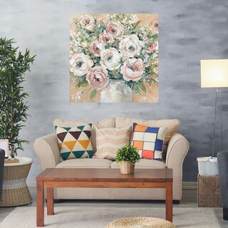 Foto 2 | Cuadro Decorativo - Bonito En Rosa - Carol Robinson - Arte Floral - Impresión En Lienzo - Fine Art Tj