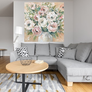 Foto 4 | Cuadro Decorativo - Bonito En Rosa - Carol Robinson - Arte Floral - Impresión En Lienzo - Fine Art Tj
