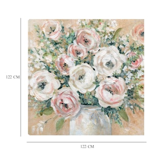 Foto 6 | Cuadro Decorativo - Bonito En Rosa - Carol Robinson - Arte Floral - Impresión En Lienzo - Fine Art Tj