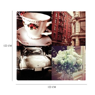 Foto 6 | Cuadro Decorativo - Estilo Vintage Ii - Acosta - Arte Moderno - Impresión En Lienzo - Fine Art Tj
