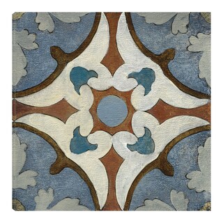 Foto 1 | Cuadro Decorativo - Azulejos Del Viejo Mundo Vii - Silvia Vassileva - Arte Abstracto - Impresión En Lienzo - Fine Art
