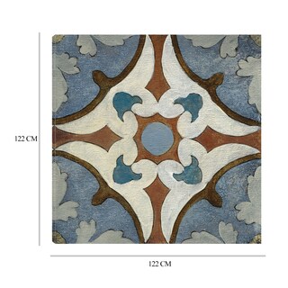 Foto 6 | Cuadro Decorativo - Azulejos Del Viejo Mundo Vii - Silvia Vassileva - Arte Abstracto - Impresión En Lienzo - Fine Art