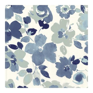 Foto 1 | Cuadro Decorativo - Flores De Azul Suave Iii - Wild Apple Portfolio - Arte Floral - Impresión En Lienzo - Fine Art Tj