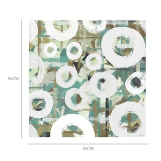 Foto 6 | Cuadro Decorativo - Esferas Blancas Ii - Dan Meneely - Arte Abstracto - Impresión En Lienzo - Fine Art Tj