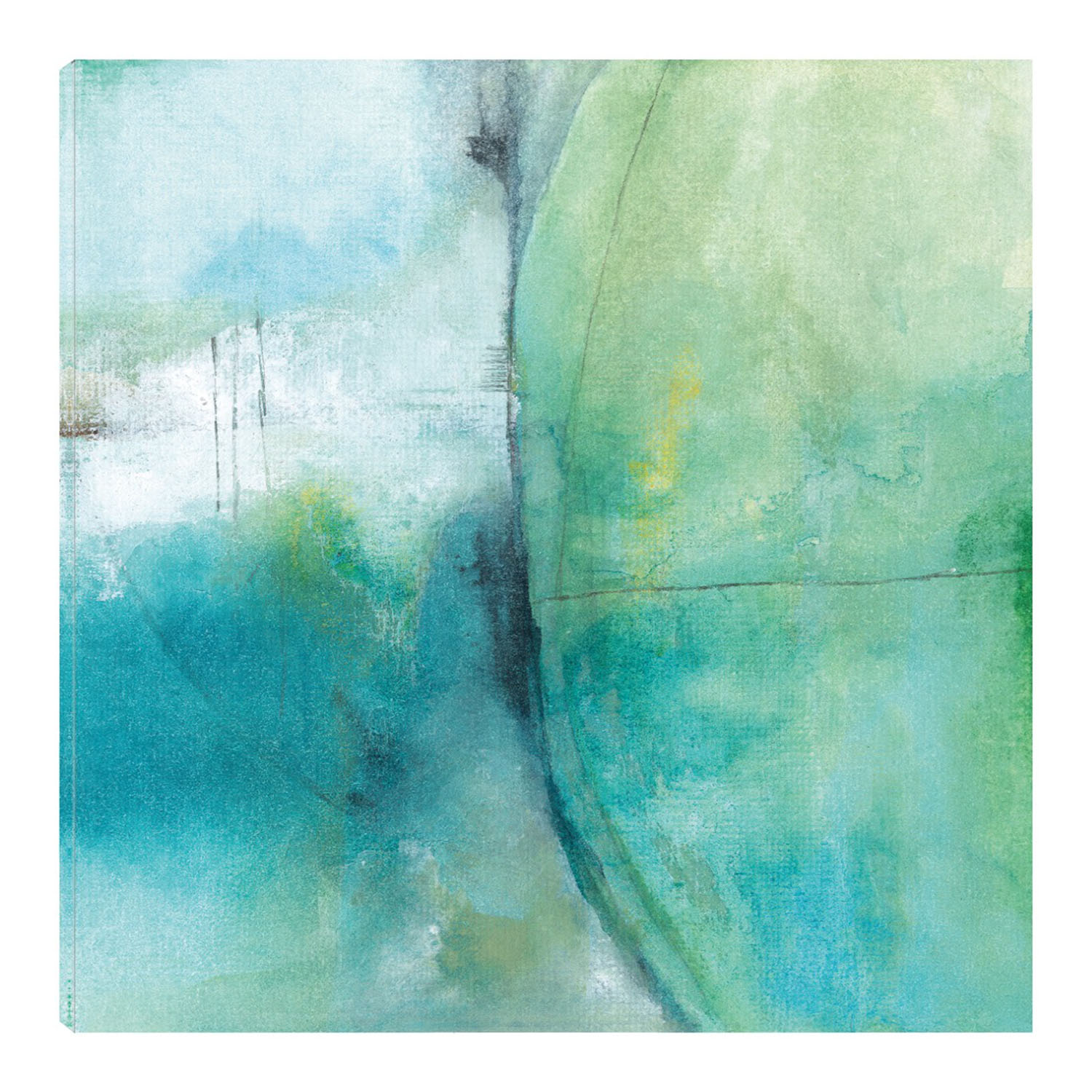 Foto 1 | Cuadro Decorativo - En Medio Del Rugido - Michelle Oppenheimer  - Arte Abstracto - Impresión En Lienzo - Fine Art Tj