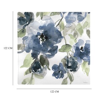 Foto 6 | Cuadro Decorativo - Flores Azules I Indigo - Carol Robinson - Arte Floral - Impresión En Lienzo - Fine Art Tj