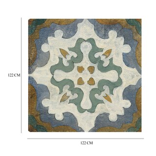 Foto 6 | Cuadro Decorativo - Azulejos Del Viejo Mundo Vi - Silvia Vassileva - Arte Abstracto - Impresión En Lienzo - Fine Art T