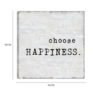 Foto 6 | Cuadro Decorativo - Elige La Felicidad - Jamie Macdowell - Arte Frases - Impresión En Lienzo - Fine Art Tj