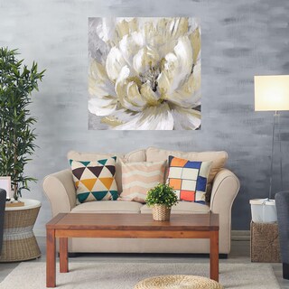 Foto 2 | Cuadro Decorativo - Estallido De Oro De Primavera - Nan - Arte Floral - Impresión En Lienzo - Fine Art Tj