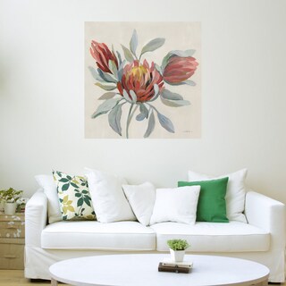 Foto 3 | Cuadro Decorativo - Florecer En El Campo I - Silvia Vassileva - Arte Floral - Impresión En Lienzo - Fine Art Tj