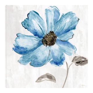 Foto 1 | Cuadro Decorativo - Flor Azul - Katrina Craven - Arte Floral - Impresión En Lienzo - Fine Art Tj