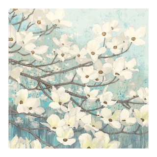 Foto 1 | Cuadro Decorativo - Flor De Cornejo Ii - James Wiens - Arte Floral - Impresión En Lienzo - Fine Art Tj