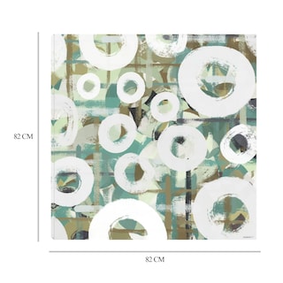 Foto 6 | Cuadro Decorativo - Esferas Blancas Ii - Dan Meneely - Arte Abstracto - Impresión En Lienzo - Fine Art Tj