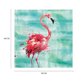 Foto 6 | Cuadro Decorativo - Flamingo De Arianna I - Turquesa - Paul Brent - Arte Animales - Impresión En Lienzo - Fine Art Tj