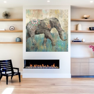 Foto 5 | Cuadro Decorativo - Flores De Invierno I - Carol Robinson - Arte Floral - Impresión En Lienzo - Fine Art Tj