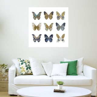 Foto 3 | Cuadro Decorativo - Estudio De Mariposa I - Julia Bosco - Arte Animales - Impresión En Lienzo - Fine Art Tj
