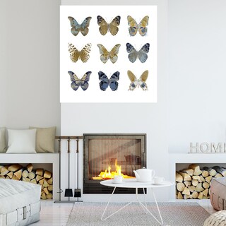 Foto 4 | Cuadro Decorativo - Estudio De Mariposa I - Julia Bosco - Arte Animales - Impresión En Lienzo - Fine Art Tj