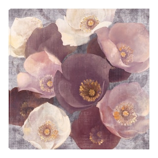 Foto 1 | Cuadro Decorativo - Flores Ciruelas - Albena Hristova - Arte Floral - Impresión En Lienzo - Fine Art Tj