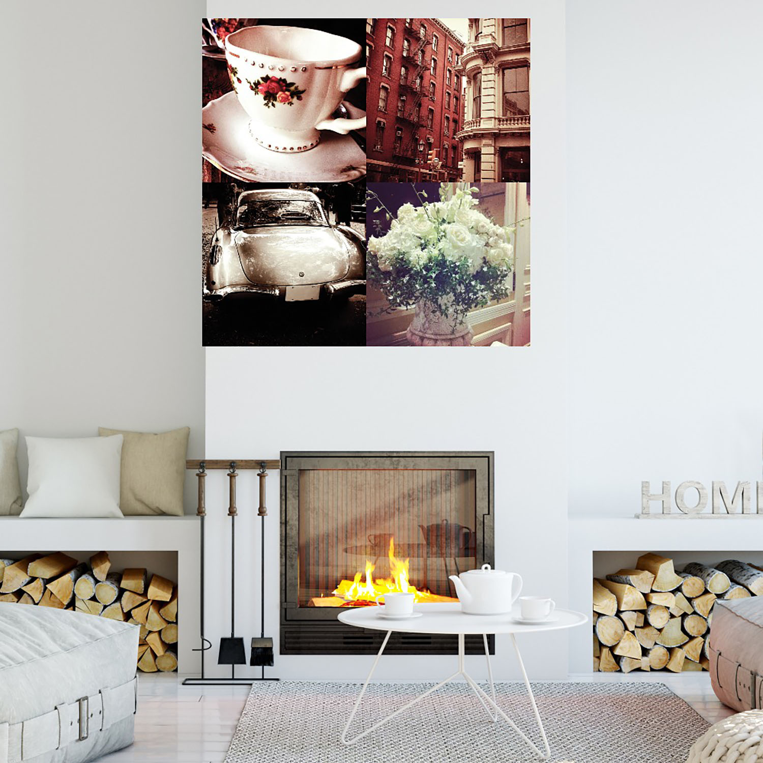 Foto 4 | Cuadro Decorativo - Estilo Vintage Ii - Acosta  - Arte Moderno - Impresión En Lienzo - Fine Art Tj