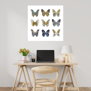 Foto 2 | Cuadro Decorativo - Estudio De Mariposa I - Julia Bosco - Arte Animales - Impresión En Lienzo - Fine Art Tj