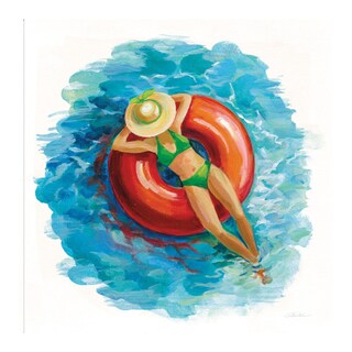 Foto 1 | Cuadro Decorativo - Bañista I - Silvia Vassileva - Arte Moderno - Impresión En Lienzo - Fine Art Tj