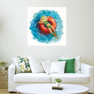 Foto 3 | Cuadro Decorativo - Bañista I - Silvia Vassileva - Arte Moderno - Impresión En Lienzo - Fine Art Tj