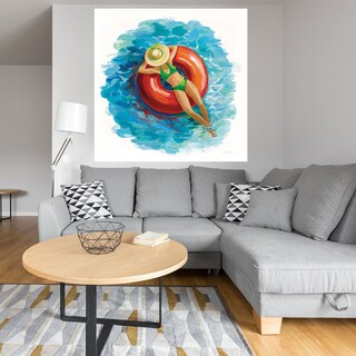 Foto 4 | Cuadro Decorativo - Bañista I - Silvia Vassileva - Arte Moderno - Impresión En Lienzo - Fine Art Tj