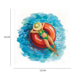 Foto 6 | Cuadro Decorativo - Bañista I - Silvia Vassileva - Arte Moderno - Impresión En Lienzo - Fine Art Tj