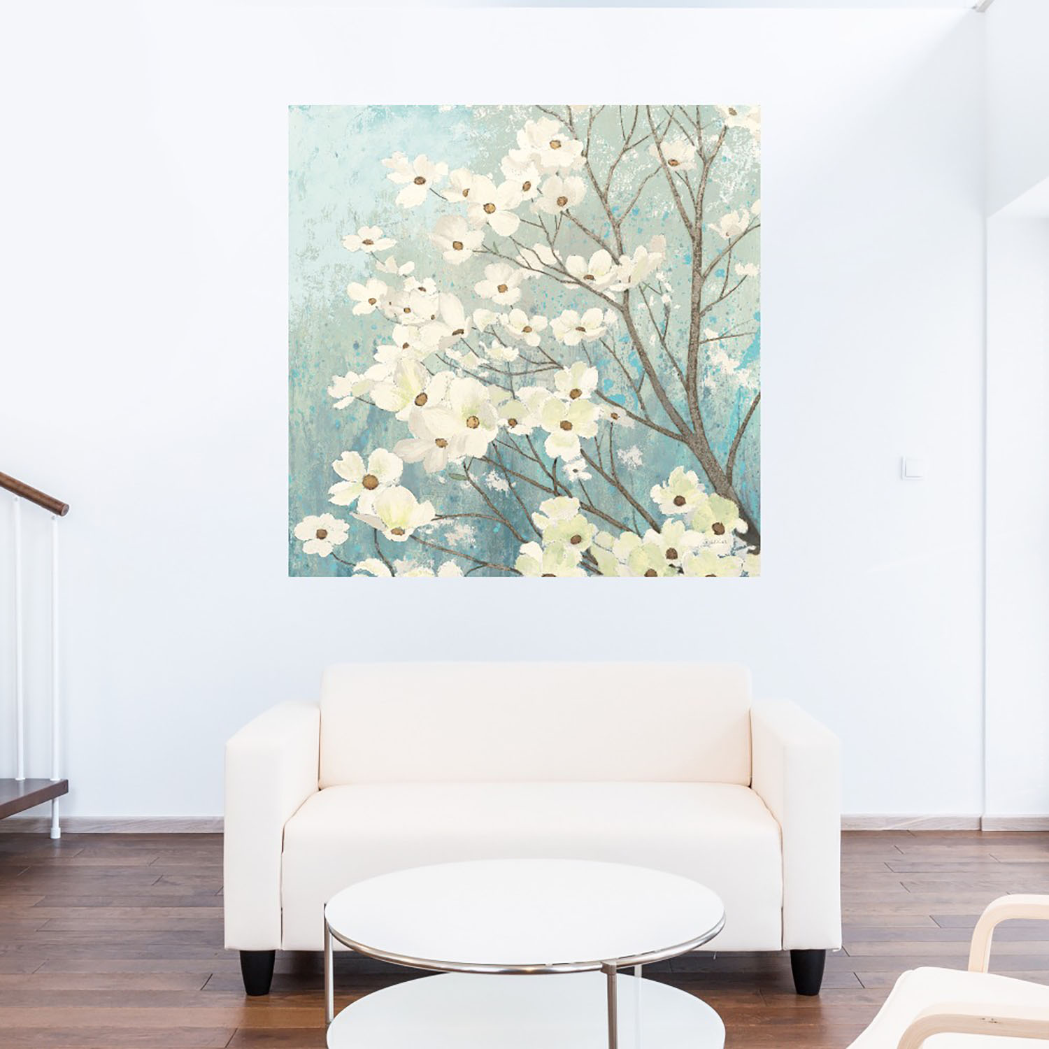 Foto 5 | Cuadro Decorativo - Flor De Cornejo Ii - James Wiens  - Arte Floral - Impresión En Lienzo - Fine Art Tj