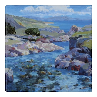 Foto 1 | Cuadro Decorativo - Entrada - Julian Askins - Arte Paisaje - Impresión En Lienzo - Fine Art Tj