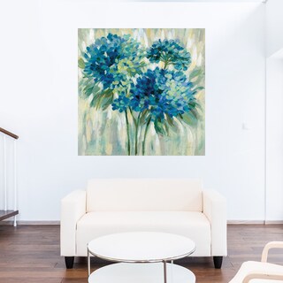 Foto 5 | Cuadro Decorativo - Flor Azul - Katrina Craven - Arte Floral - Impresión En Lienzo - Fine Art Tj