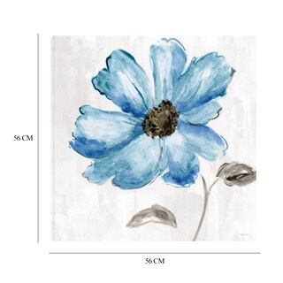 Foto 6 | Cuadro Decorativo - Flor Azul - Katrina Craven - Arte Floral - Impresión En Lienzo - Fine Art Tj
