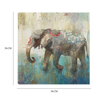Foto 6 | Cuadro Decorativo - Elefante Boho Ii - Heather Hayes - Arte Animales - Impresión En Lienzo - Fine Art Tj