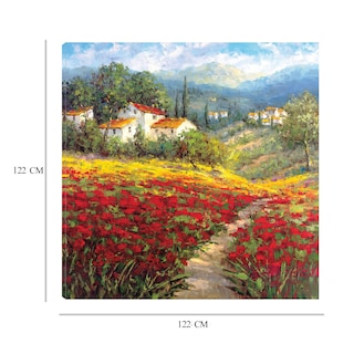Foto 6 | Cuadro Decorativo - Flor Del País I - Hulsey - Arte Paisaje - Impresión En Lienzo - Fine Art Tj
