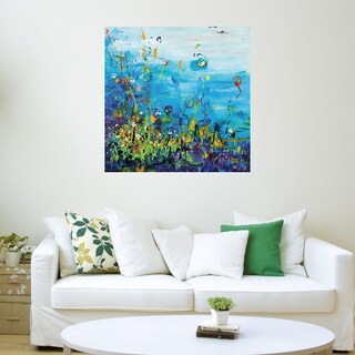 Foto 3 | Cuadro Decorativo - Flor De Mar - Heather W. Ernst - Arte Abstracto - Impresión En Lienzo - Fine Art Tj