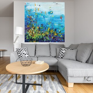 Foto 4 | Cuadro Decorativo - Flor De Mar - Heather W. Ernst - Arte Abstracto - Impresión En Lienzo - Fine Art Tj