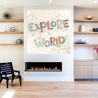 Foto 5 | Cuadro Decorativo - Esferas Blancas Ii - Dan Meneely - Arte Abstracto - Impresión En Lienzo - Fine Art Tj