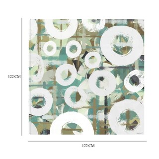 Foto 6 | Cuadro Decorativo - Esferas Blancas Ii - Dan Meneely - Arte Abstracto - Impresión En Lienzo - Fine Art Tj