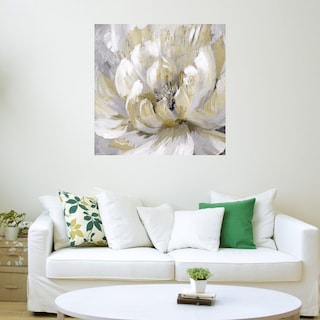 Foto 3 | Cuadro Decorativo - Estallido De Oro De Primavera - Nan - Arte Floral - Impresión En Lienzo - Fine Art Tj