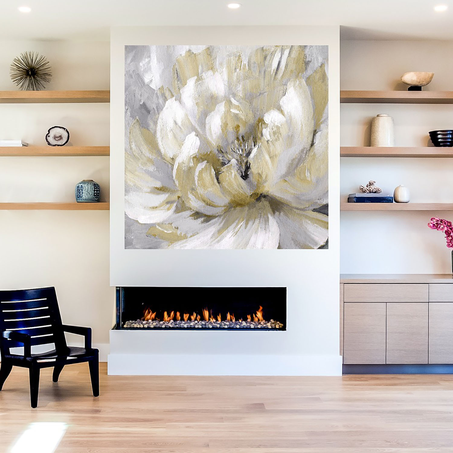 Foto 5 | Cuadro Decorativo - En Medio Del Rugido - Michelle Oppenheimer  - Arte Abstracto - Impresión En Lienzo - Fine Art Tj