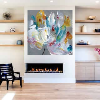 Foto 5 | Cuadro Decorativo - En El Tropico Ii - Haibin - Arte Costa - Impresión En Lienzo - Fine Art Tj