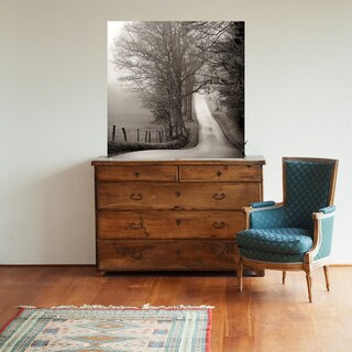 Foto 2 | Cuadro Decorativo - Camino Al Bosque - Nicholas Bell - Arte Paisaje - Impresión En Lienzo - Fine Art Tj
