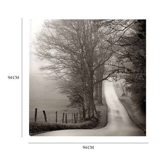 Foto 6 | Cuadro Decorativo - Camino Al Bosque - Nicholas Bell - Arte Paisaje - Impresión En Lienzo - Fine Art Tj